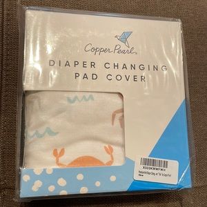 Copper Pearl changing pad cover
